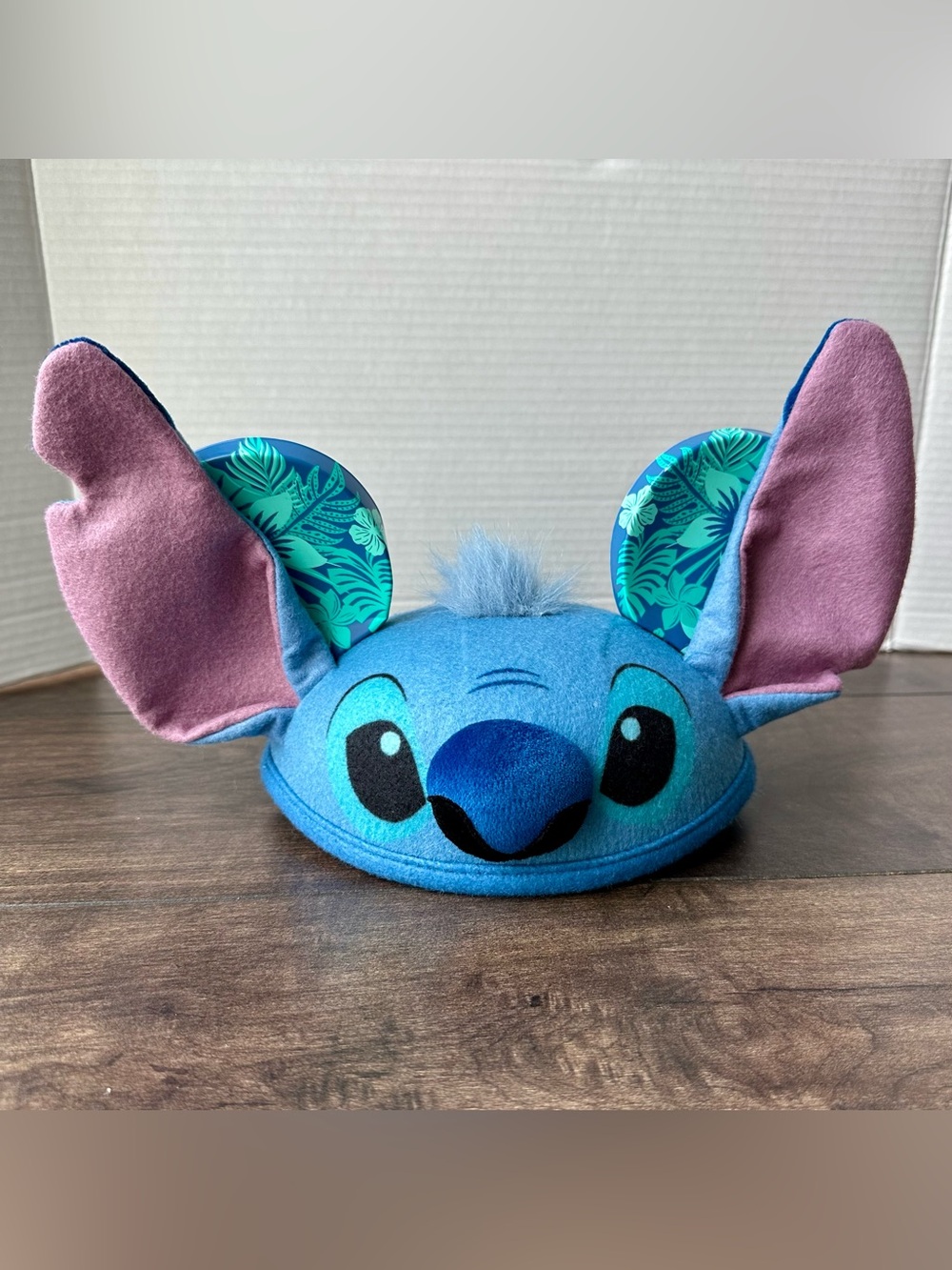 Disney Parks Tropical Stitch Mickey Mouse Ear Hat - Youth Kids - Lilo & Stitch